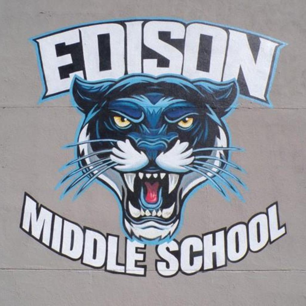 Edison Middle School logo