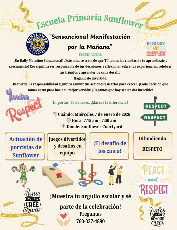 Sunflower Morning Rally: RESPECT Spanish.png