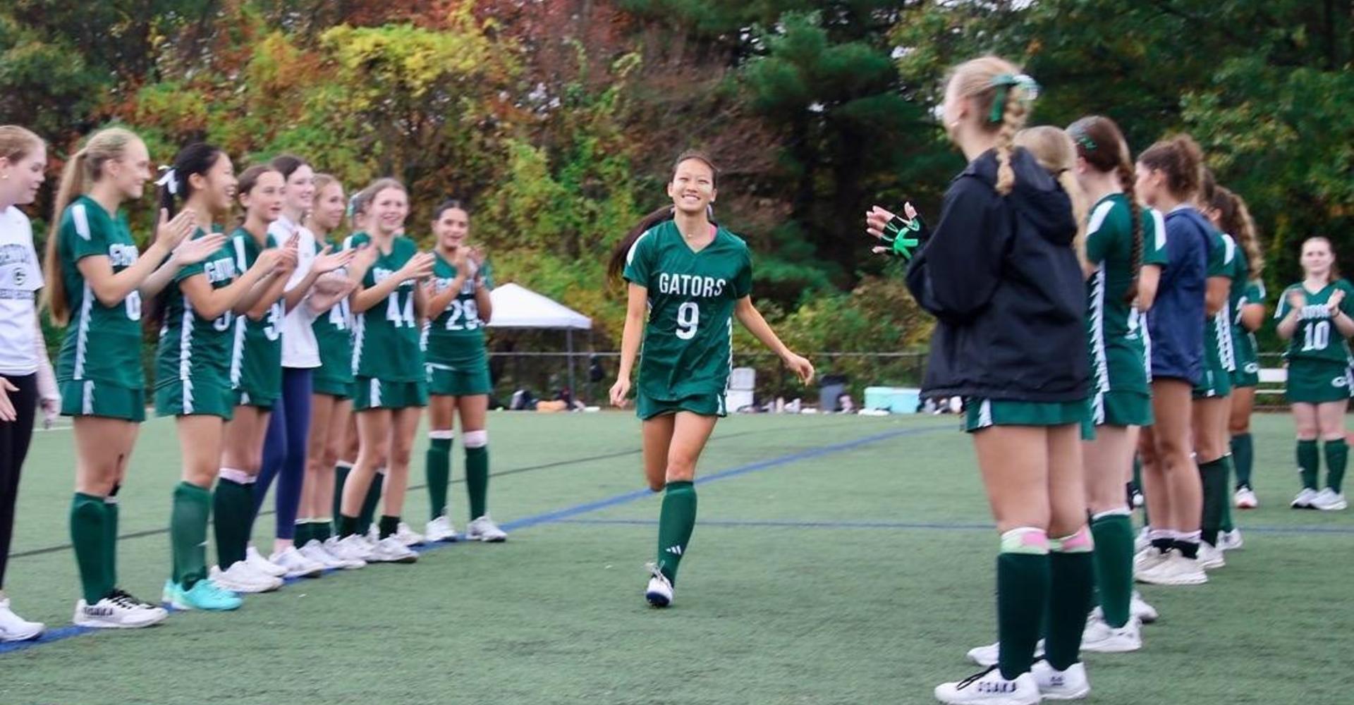 student playing sports