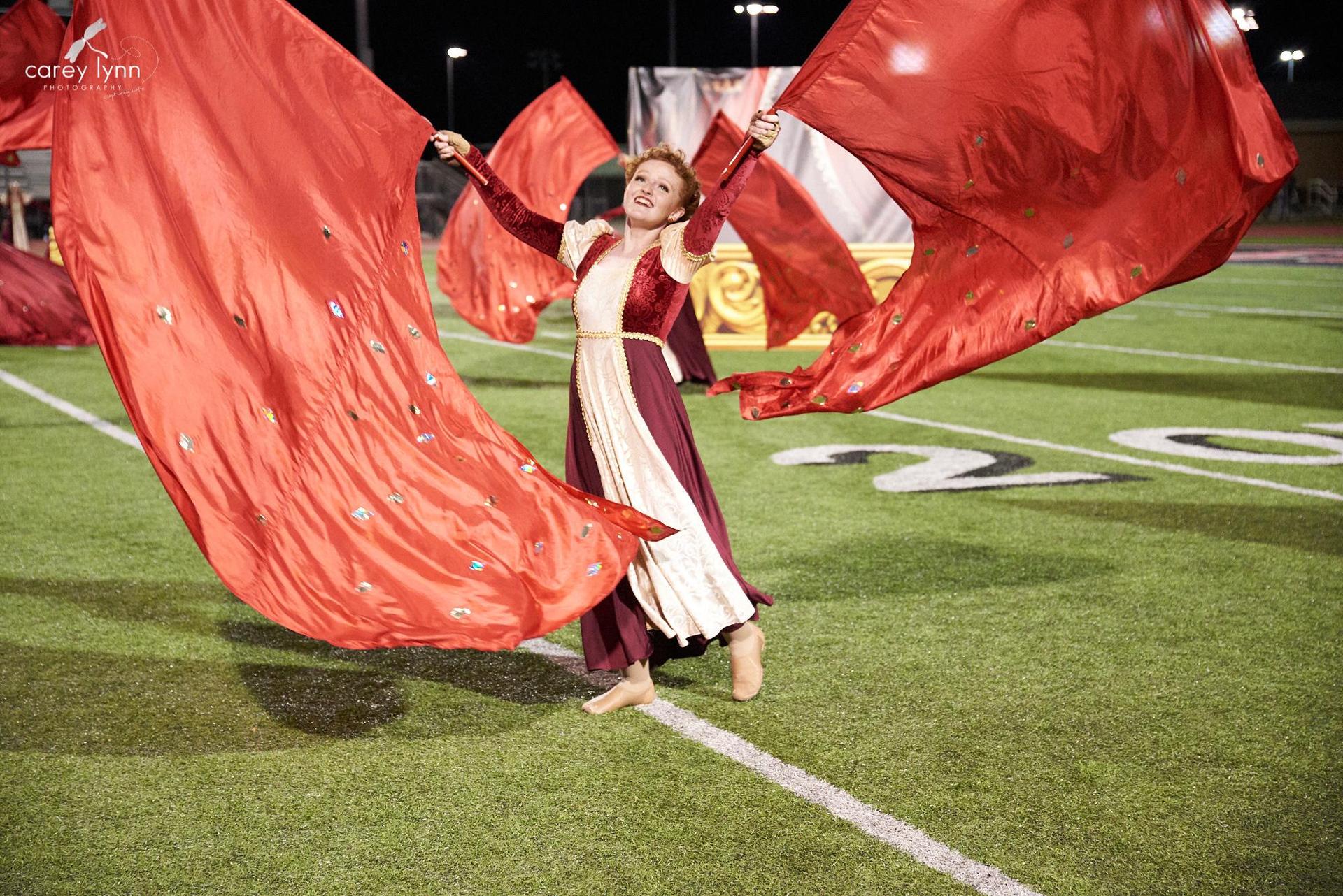 Color Guard, "Juliet" 2019 Marching Show