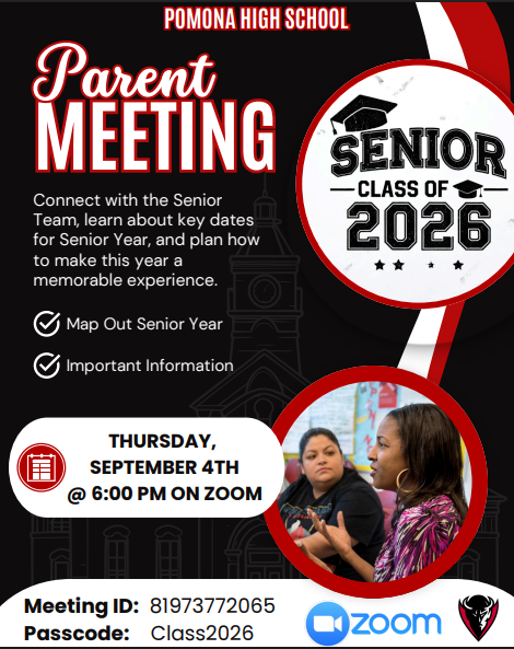 Senior Parent Meeting