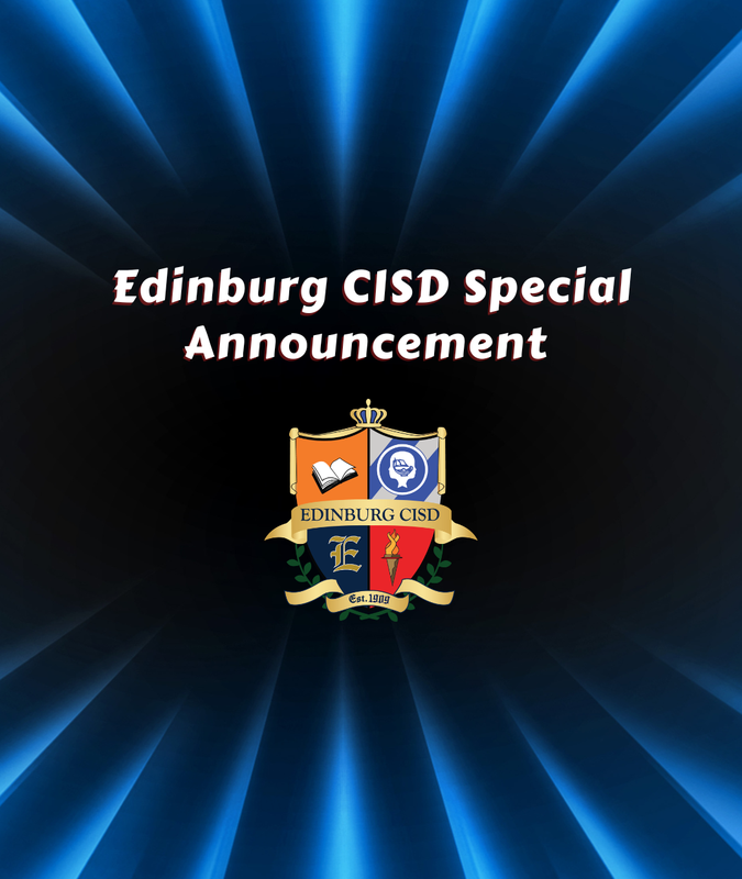 Special Announcement