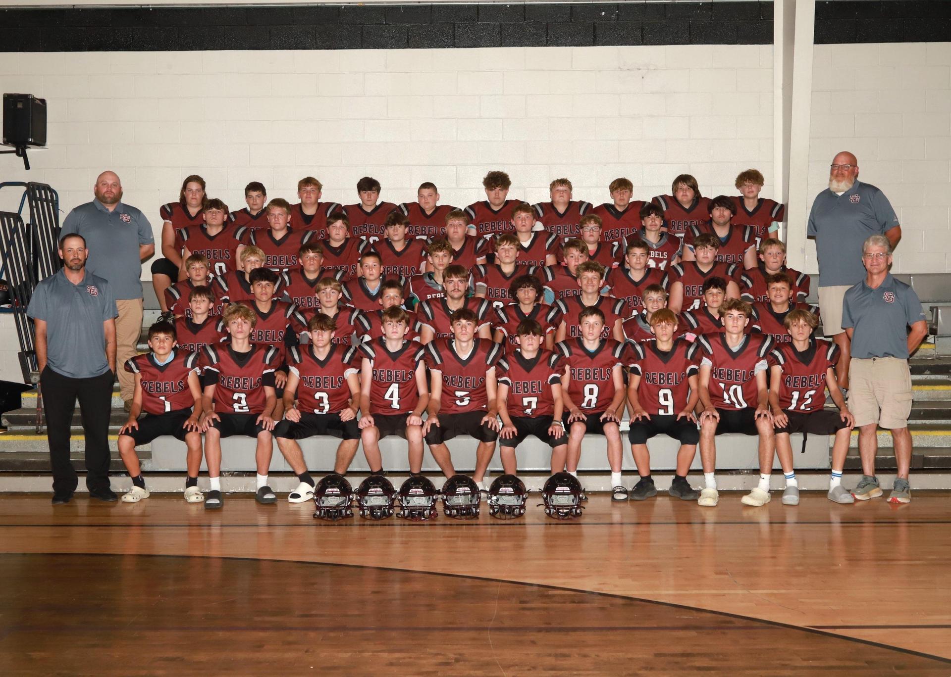SGMS Football Team Picture