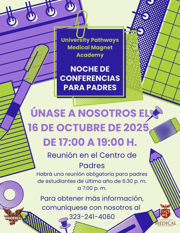 Parent Conf Night Fall Span