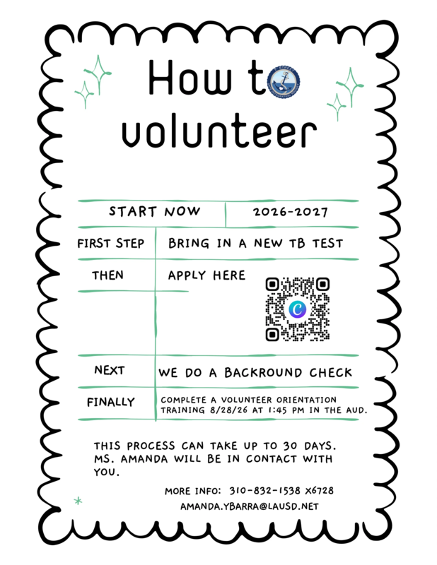 Volunteer Info