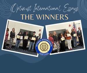 Optimist Winners for Essay Contest - picture for news story