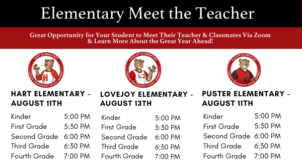 Back to School Meet the Teacher
