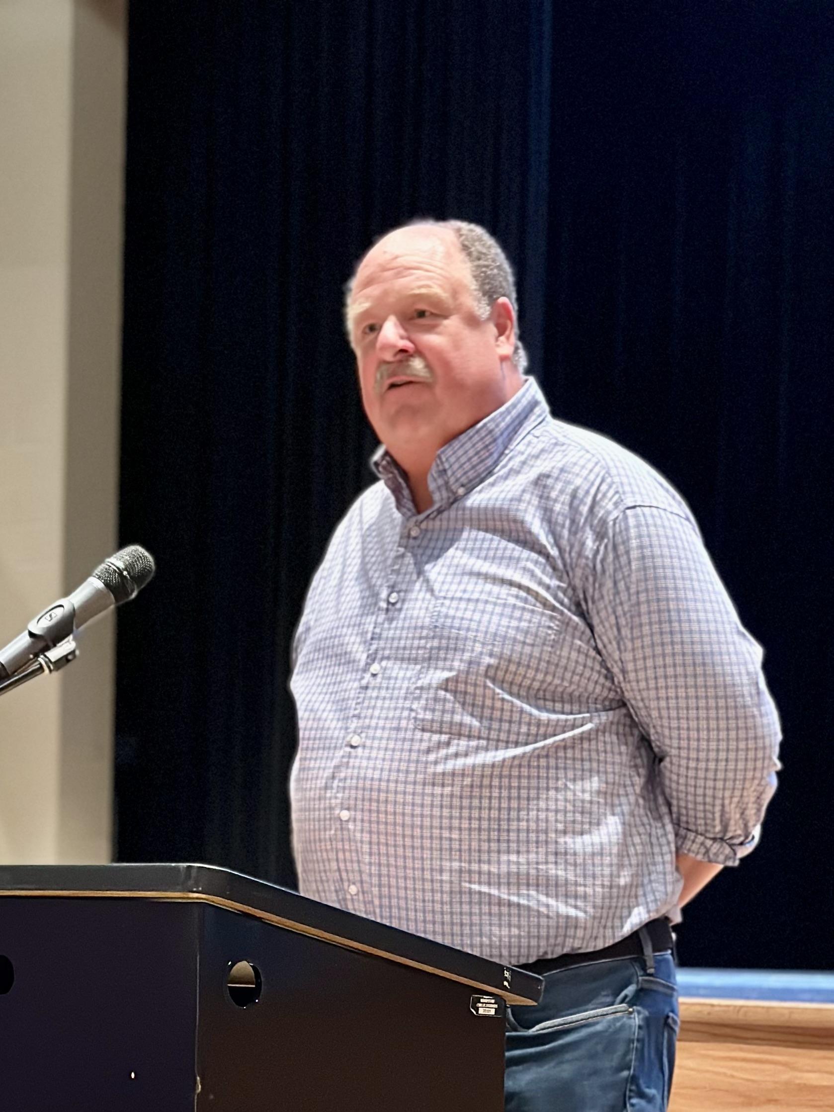 Speech for M.B. Zimmerman