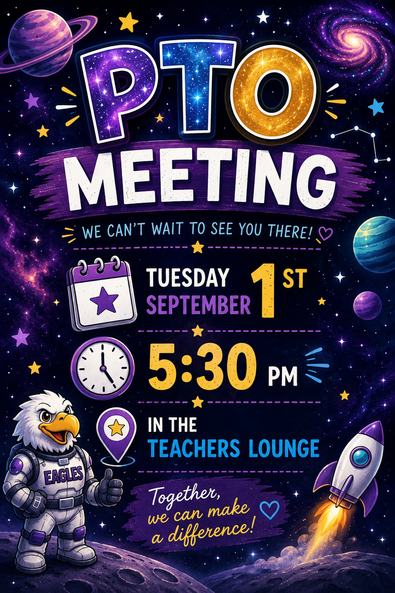 PTO Meeting Tuesday, Sept 1st Featured Photo