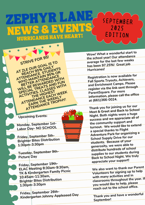 September Newsletter