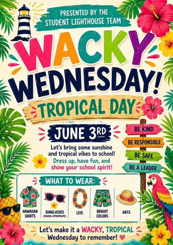 Wacky Wednesday-Tropical Day