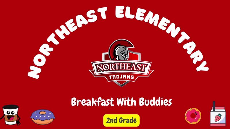 Northeast Elementary Breakfast with Buddies Graphic