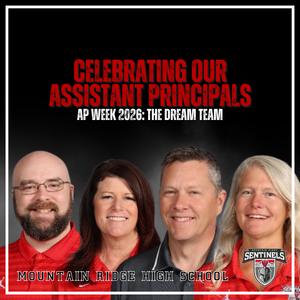 Recognizing the dedication and leadership of the Mountain Ridge AP Team