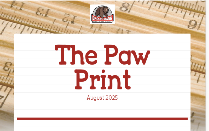 The Paw Print: Week of August 11th