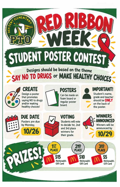 Red Ribbon Week Student Poster Contest