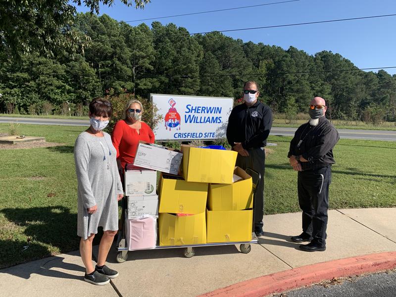 Sherwin-Williams Donates Supplies to Somerset County Public Schools Featured Photo