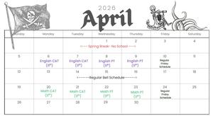 April 2026 Calendar