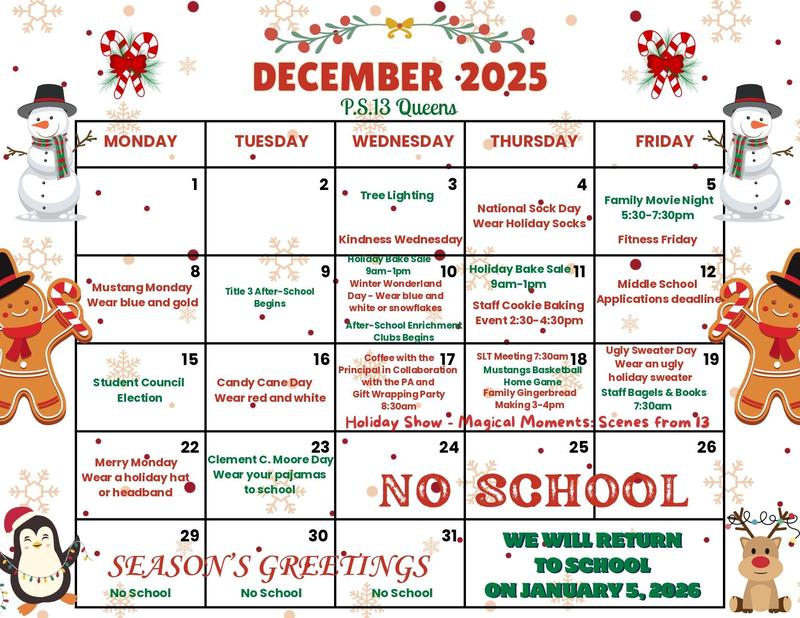 December 2025 Calendar