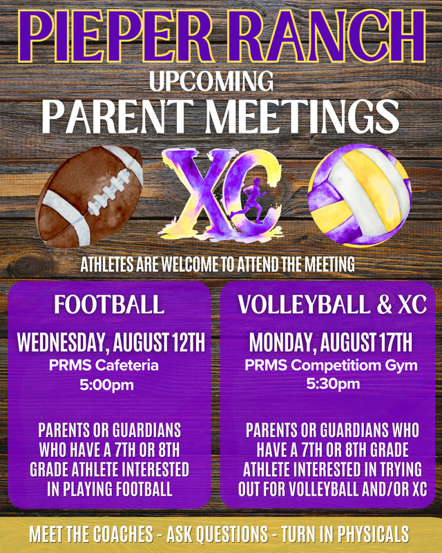 Parent Night Flyer Information in content