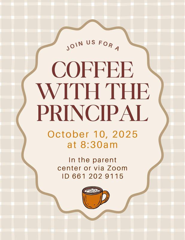october coffee with the principal