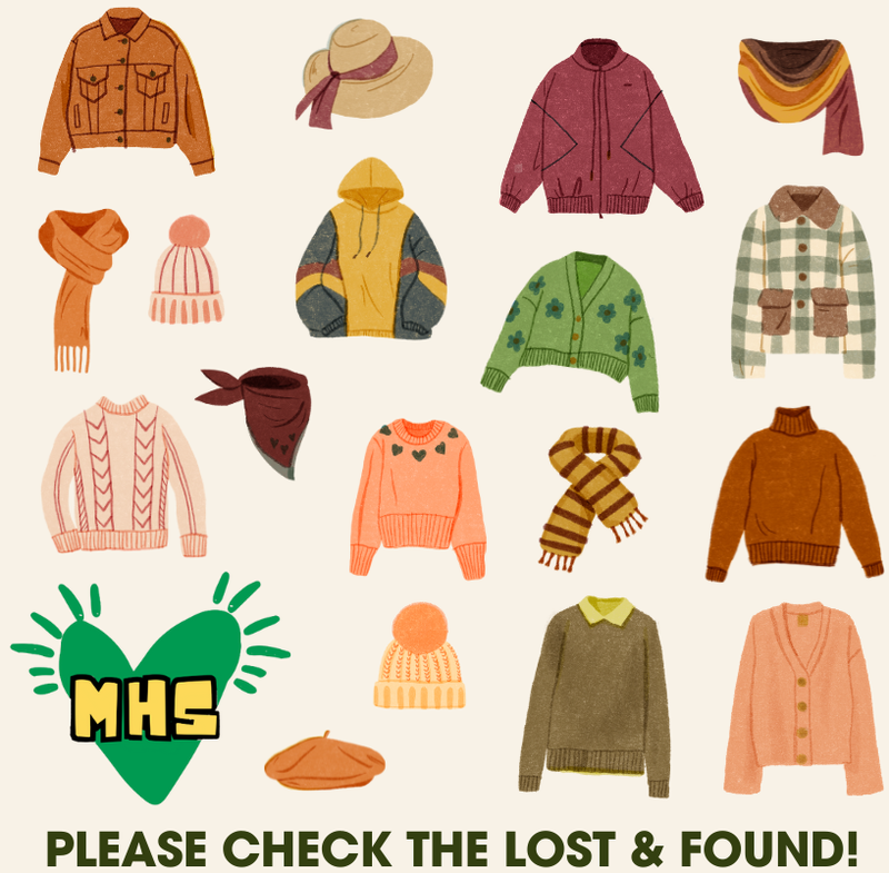 LOST & FOUND - Last Day to Collect your lost and found items - Wed. Jun. 3 at 2pm Featured Photo