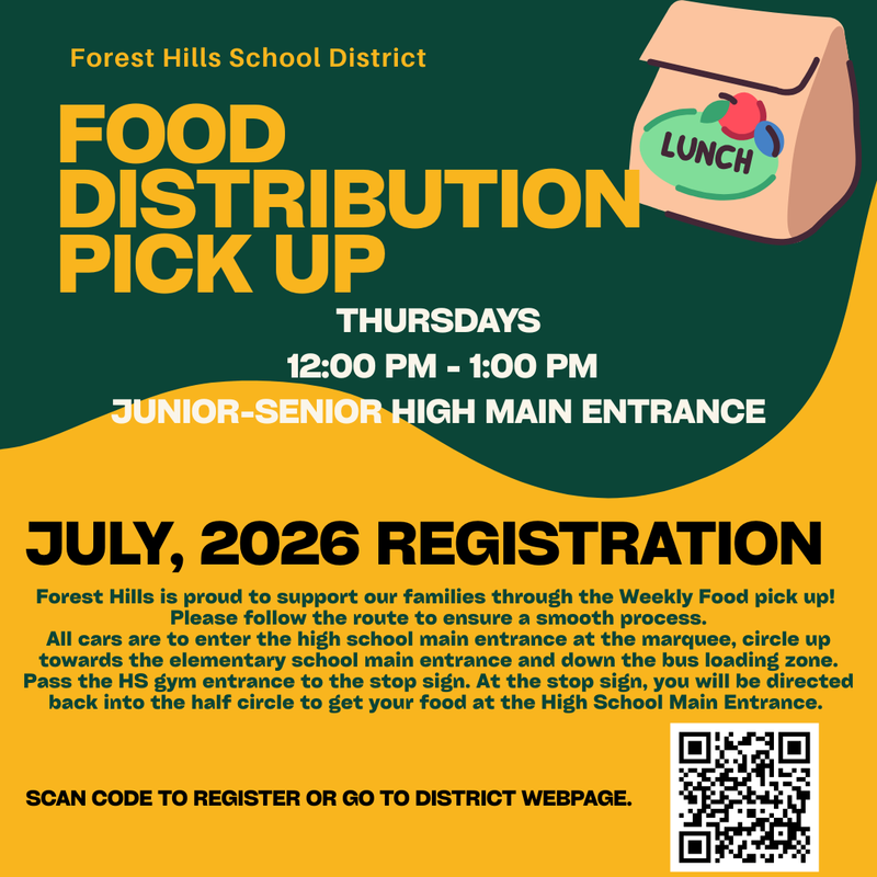 Food distribution- July