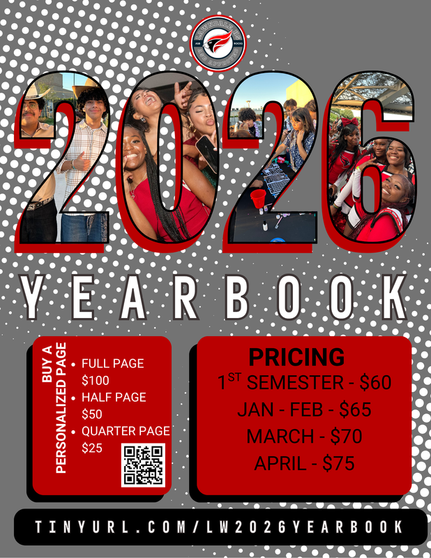 2026 Yearbooks For Sale!