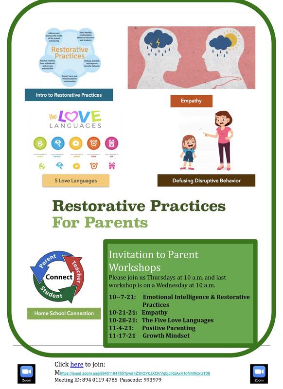 Restorative Practices for Parents Featured Photo