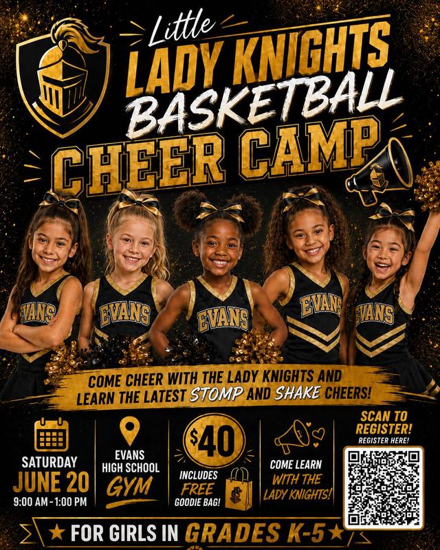 Little knights Cheer Camp