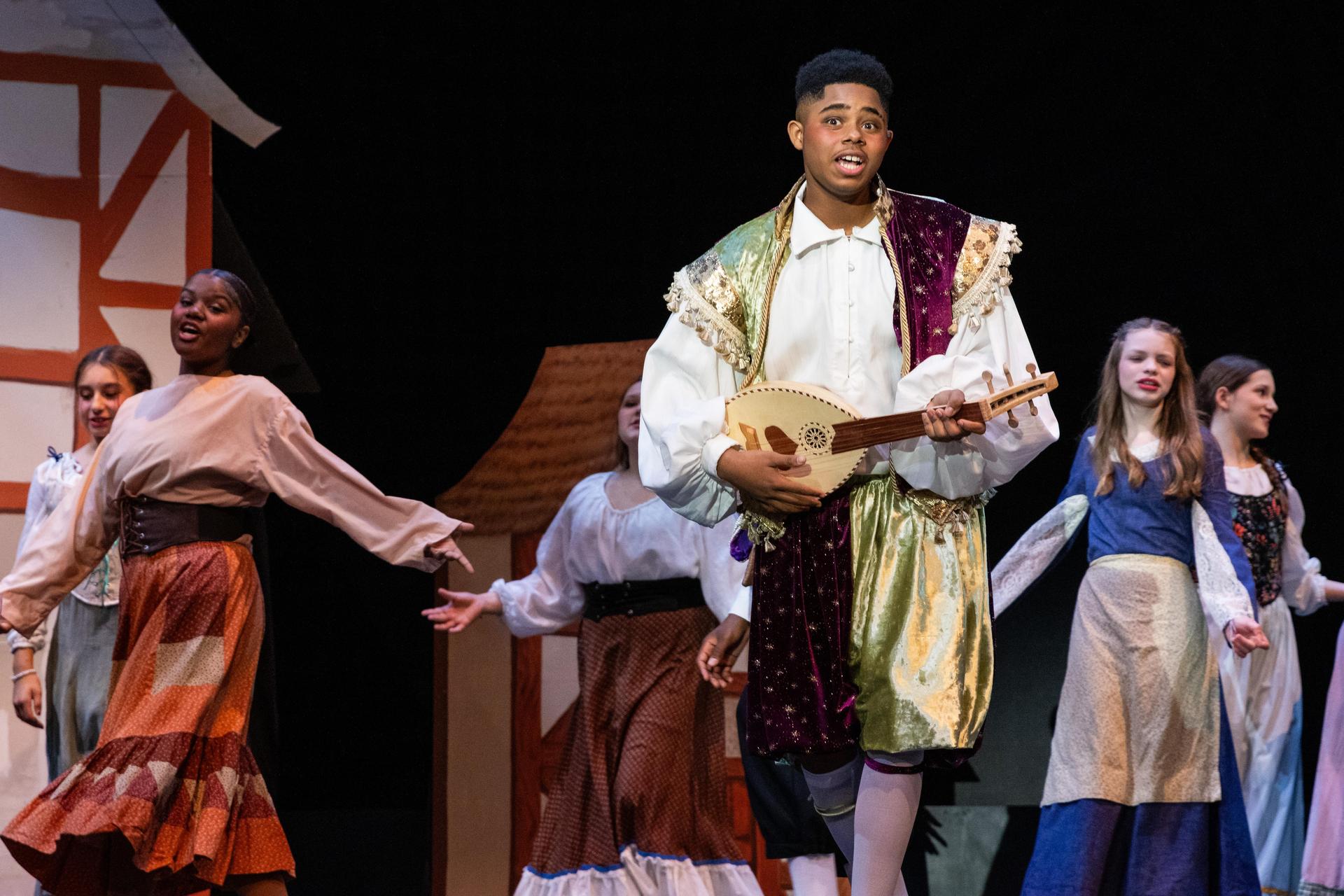 A scene from Something Rotten, Jr.