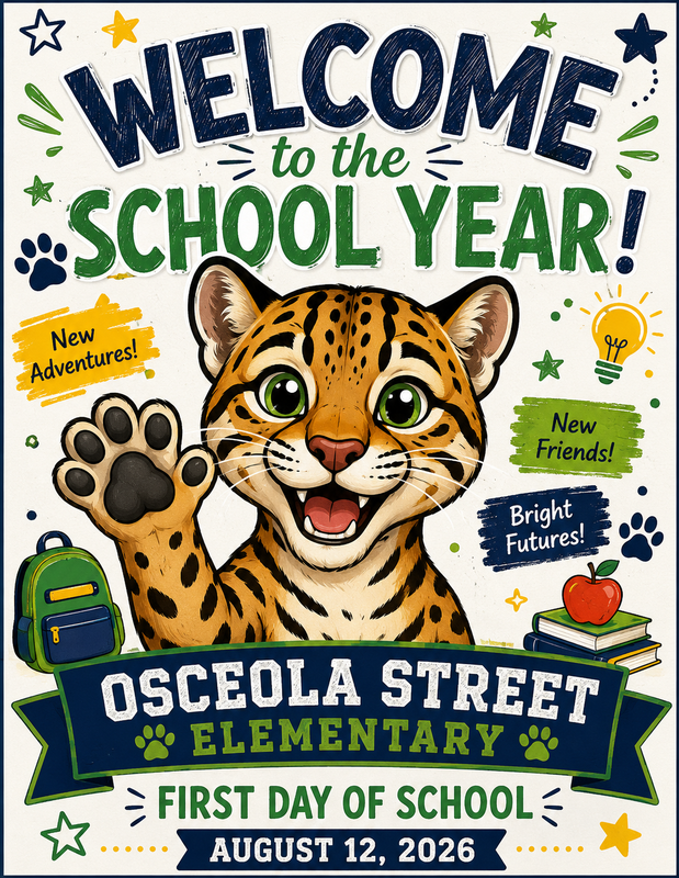 Welcome to School Year Poster