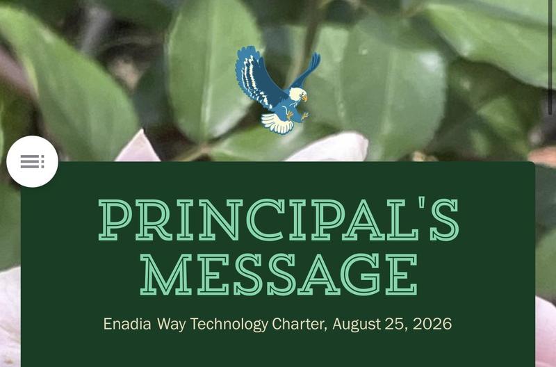Principal's Message 8/25/26 Featured Photo