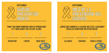 National Suicide Prevention Month