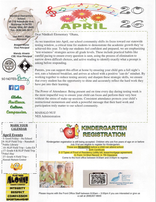 April Newsletter! Featured Photo