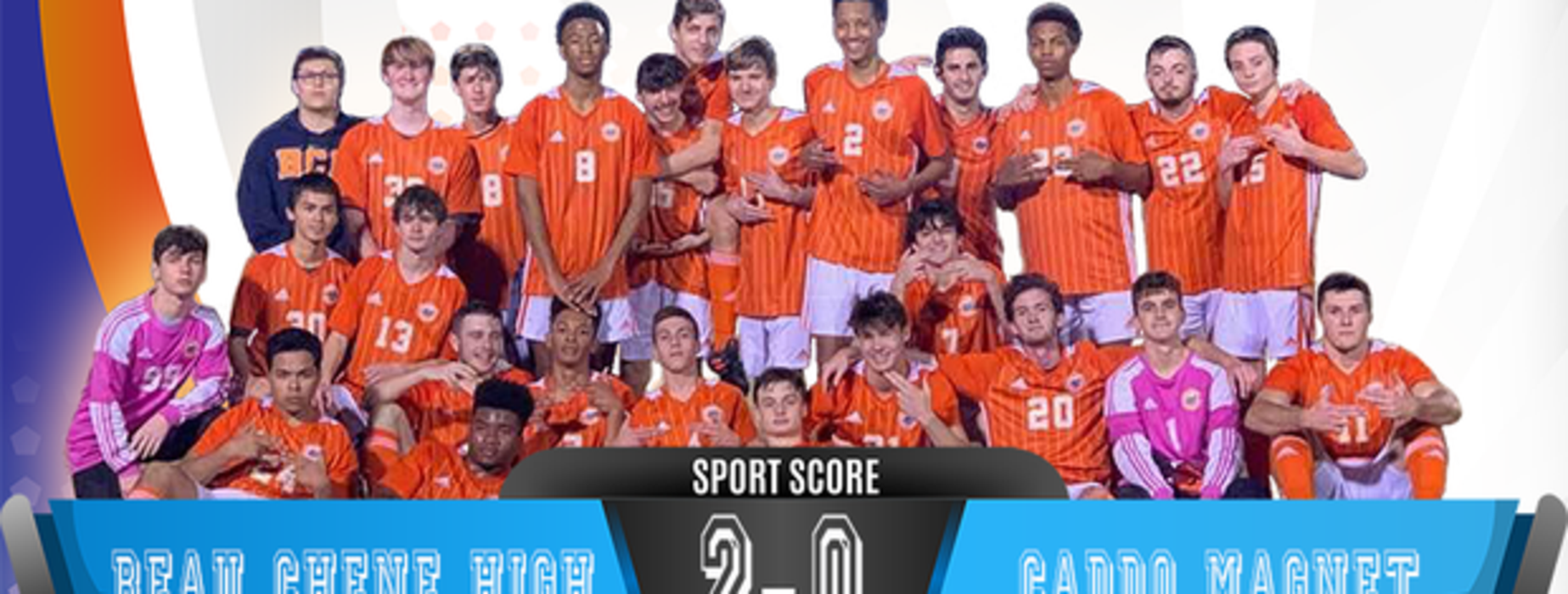 Congratulations to BCHS Boys Soccer Team who defeated Caddo Magnet 2-0 in the Quarterfinals Round of the Playoffs.