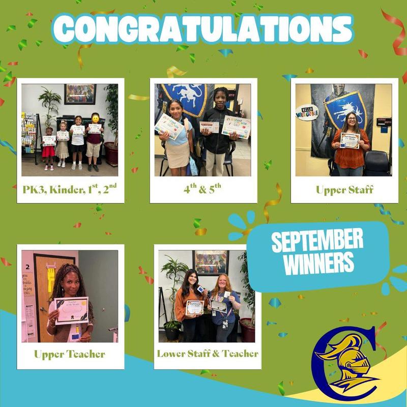 september spotlight winners