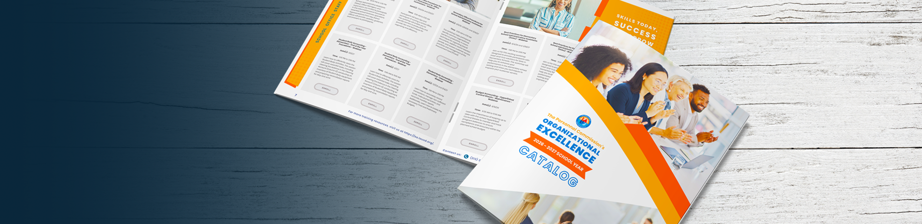 The Organizational Excellence 2026-2027 catalog.