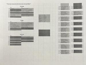 Ira HS Boys Tournament Bracket-Pool Play