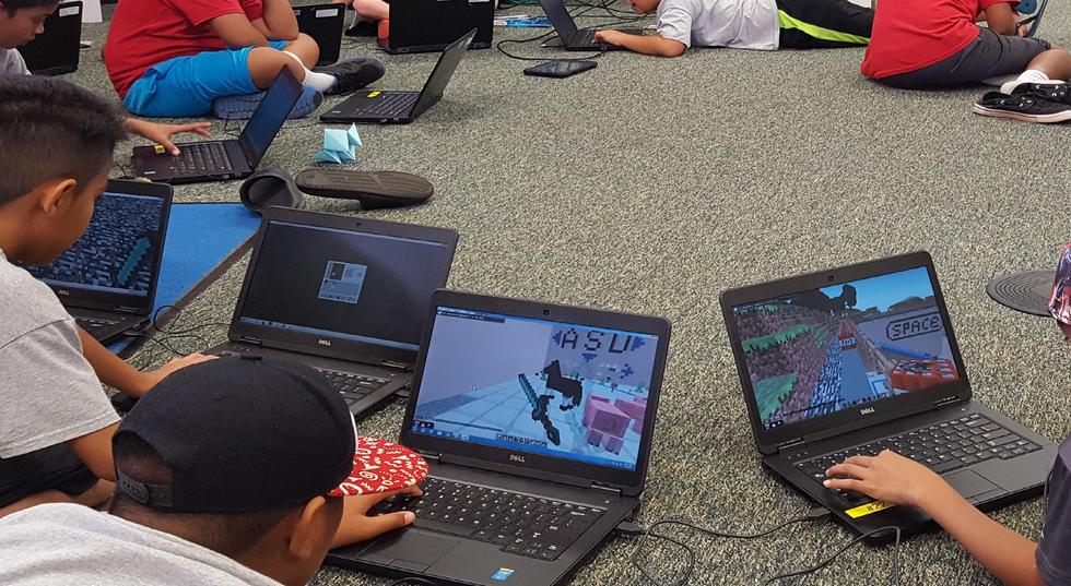 Coding with Minecraft
