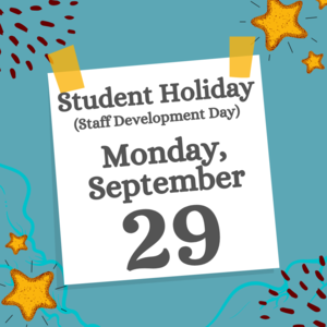 student holiday september 29