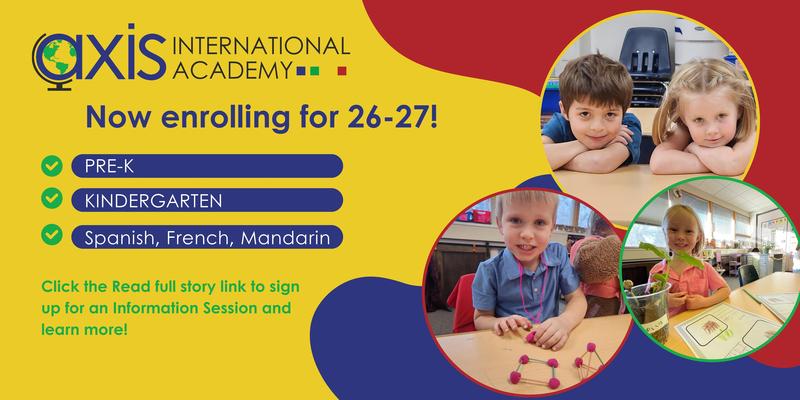 Now enrolling banner