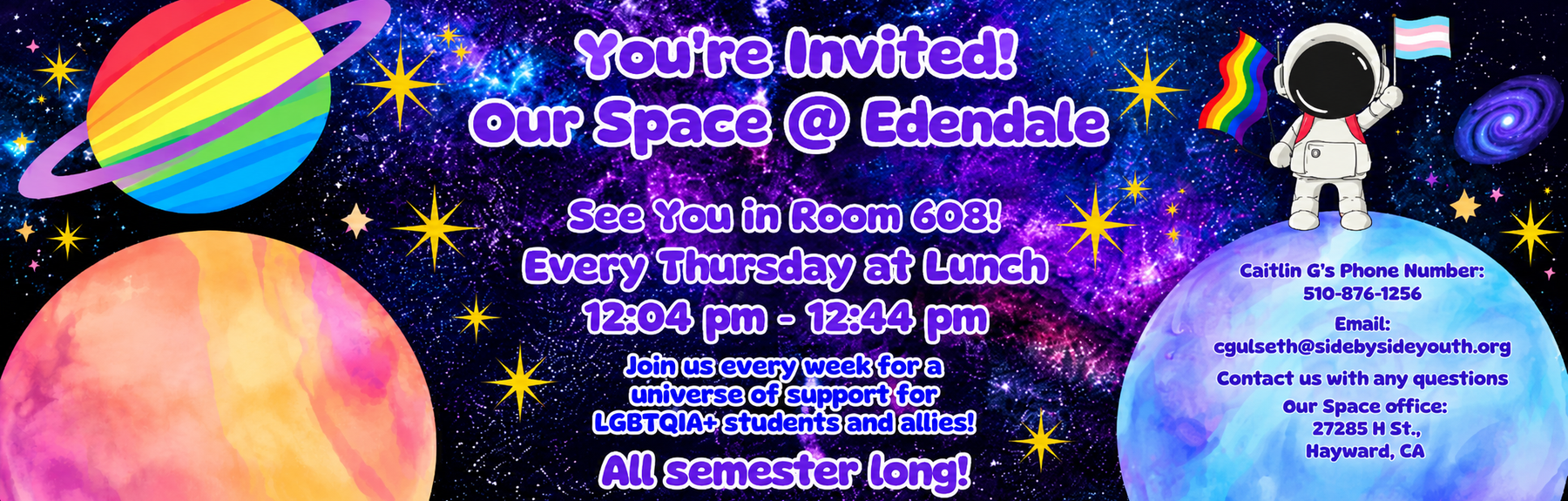 Our Space Poster