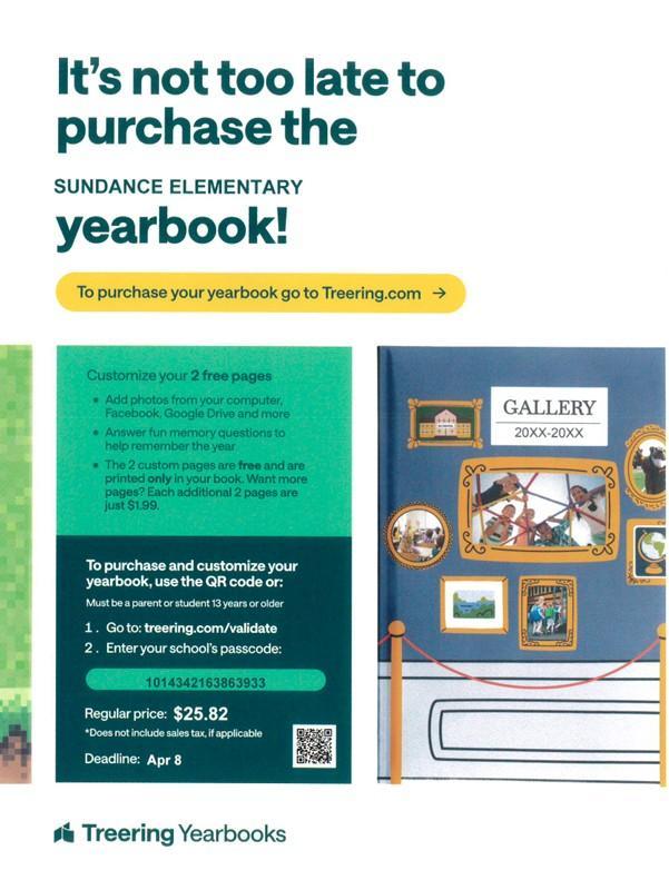 Order your Yearbook!