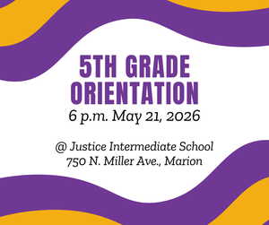 promo graphic - 5th grade orientation 2026