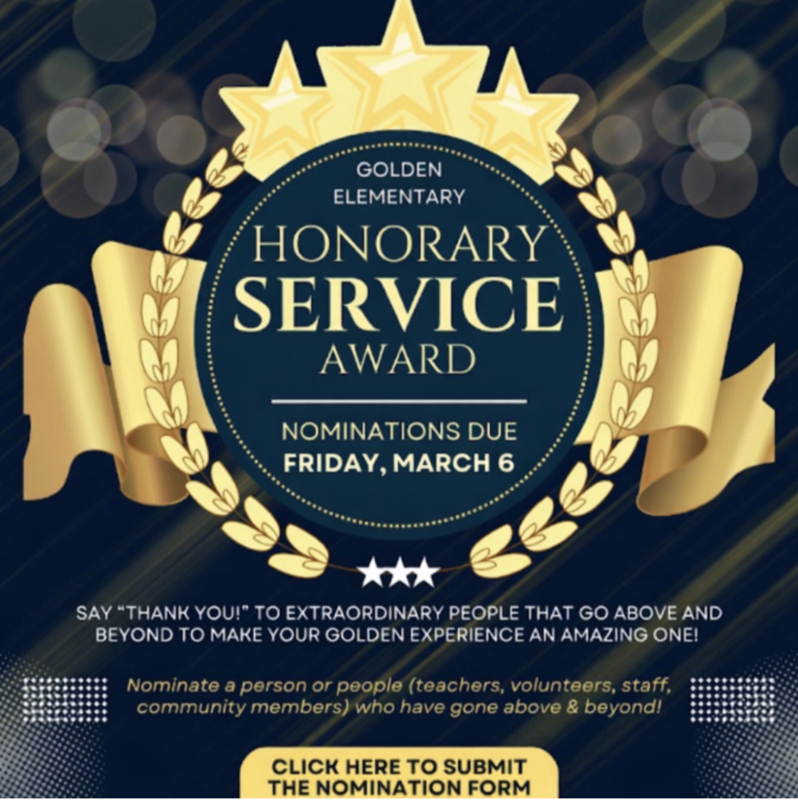 Honorary Service Awards: Submit Nominations by March 6, 2026