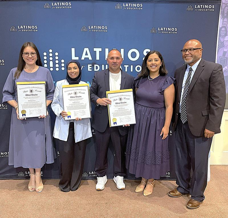 Three Revere Public Schools Educators Honored  Vanessa Hogu, Lino Cabral, and Ana Maria Elkhessassi Receive 2026 Latino Educators Shine Awards