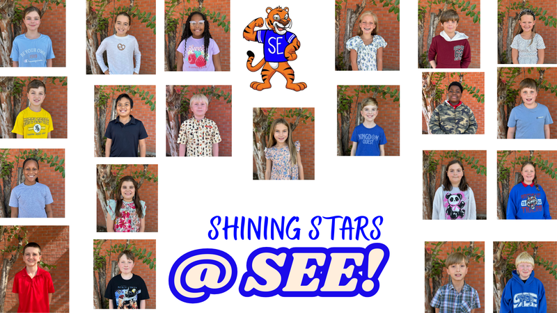 Southeast Elementary Third Grade Shining Stars on State Testing
