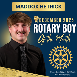 Rotary Boy of the Month for December