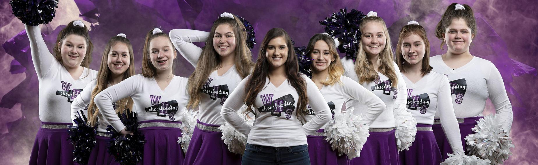 Cheerleading Team Photo