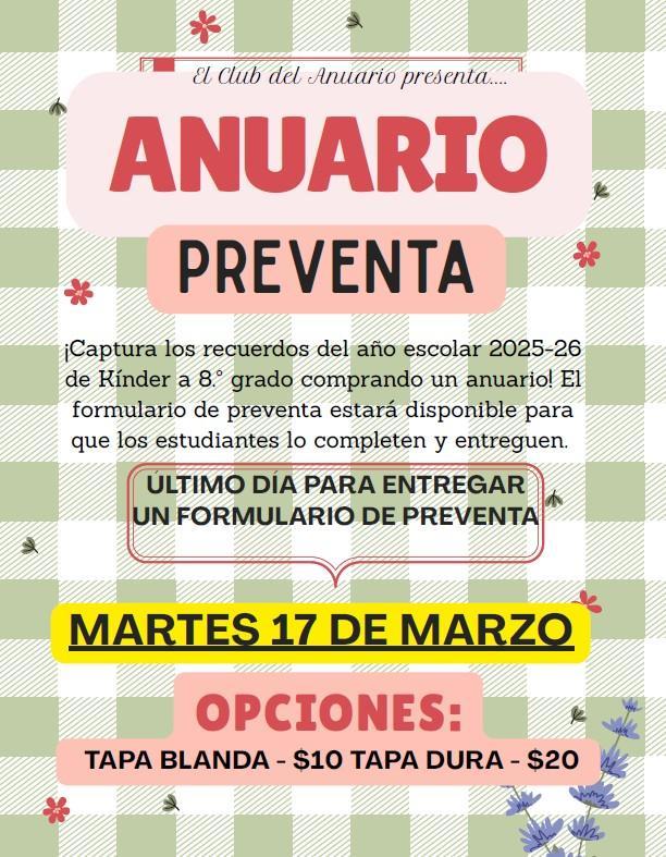 Yearbook Presale! Featured Photo